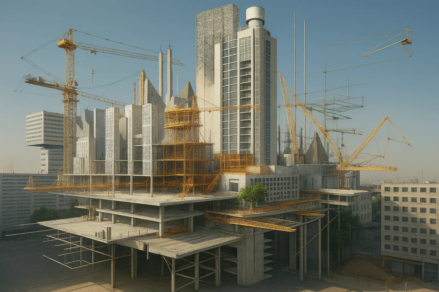 Architectural engineering concept